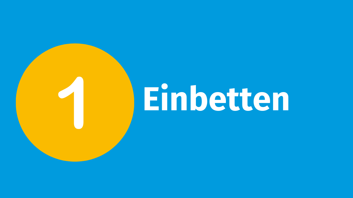 Einbinden