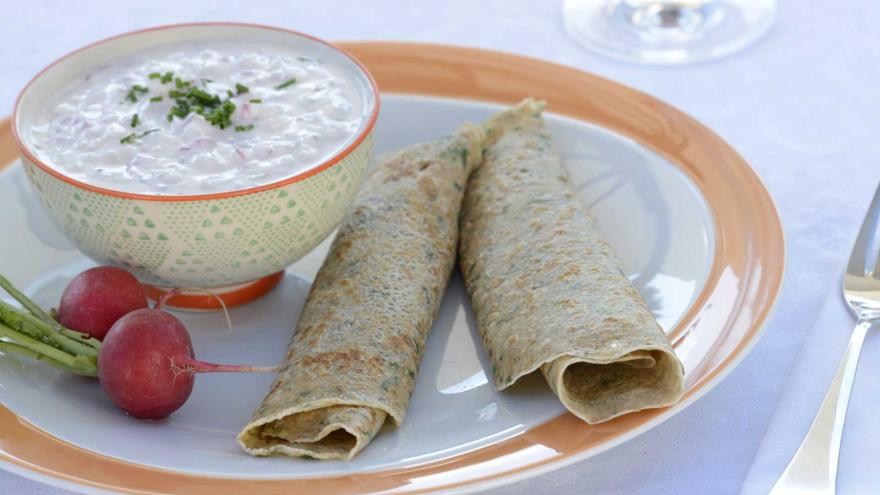 Bärlauchpfannkuchen