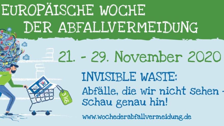 Plakat der Europäischen Woche der Abfallvermeidung