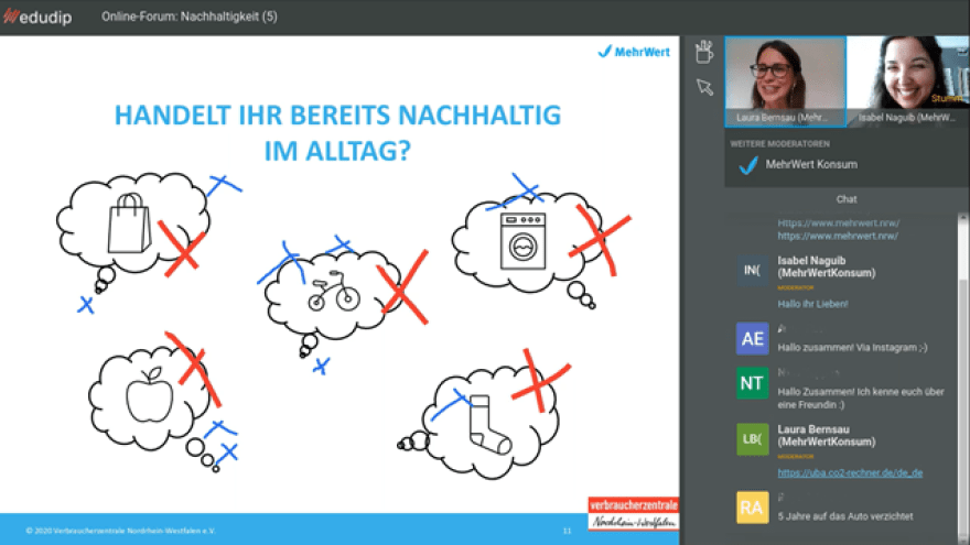 Online-Forum Nachhaltigkeit Bonn