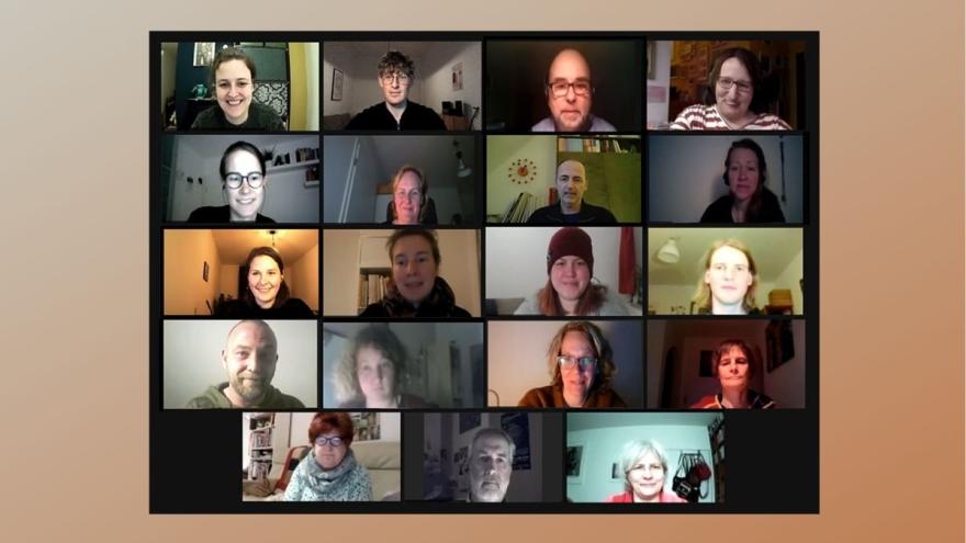 Screenshot: die Teilnehmenden der MitWirkstatt