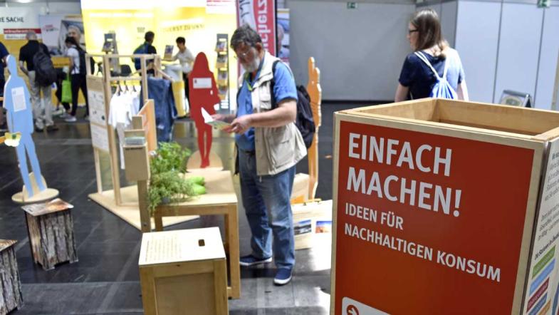 Ausstellung „Einfach machen! Ideen für nachhaltigen Konsum“