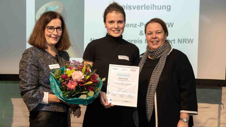 Für die Arbeit „Schlaraffenstadt 2040“ erhielt Sabrina Großkopp den Nachwuchspreis MehrWert NRW in der Kategorie „Vision“